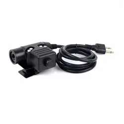 2 шт. Новый U94 PTT штекер кабеля для Z тактическая Боуман Elite II HD01 HD02 гарнитура для I'c'o'm 2 Pin Радио