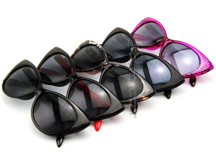 Женские винтажные солнцезащитные очки кошачий глаз с модным дизайном|glasses cup|glasses