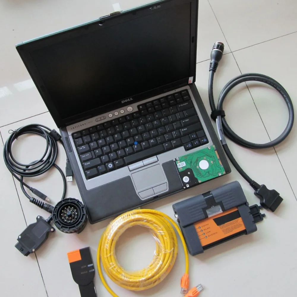 For BMW A2 B C With Laptop Car Diagnostic Software For Laptop D630
