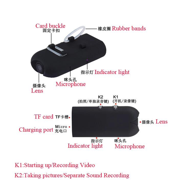 Mini Camera HD Sunglasses 1080P Glassess Micro Video Recorder Secret DV Security Bicycle Invisible Fashional | Электроника