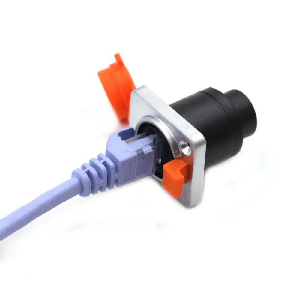 RJ45 waterproof Dustproof connector sockets,IP65,RJ45 female connectors ...