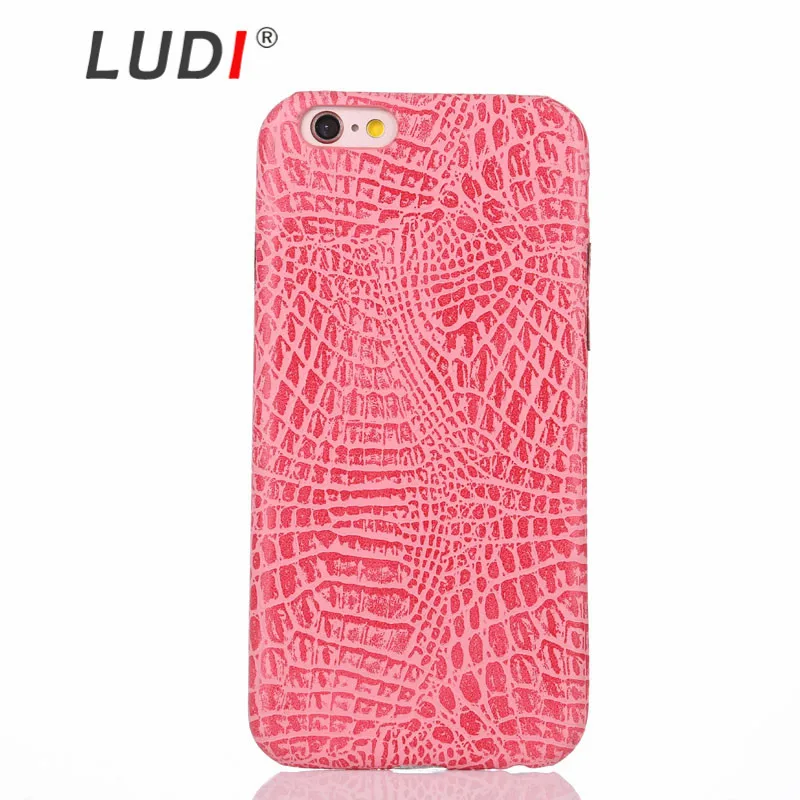 Роскошный мягкий чехол LUDI из искусственной кожи для iphone X 8 5 5S SE 6 6s 7plus splus видов