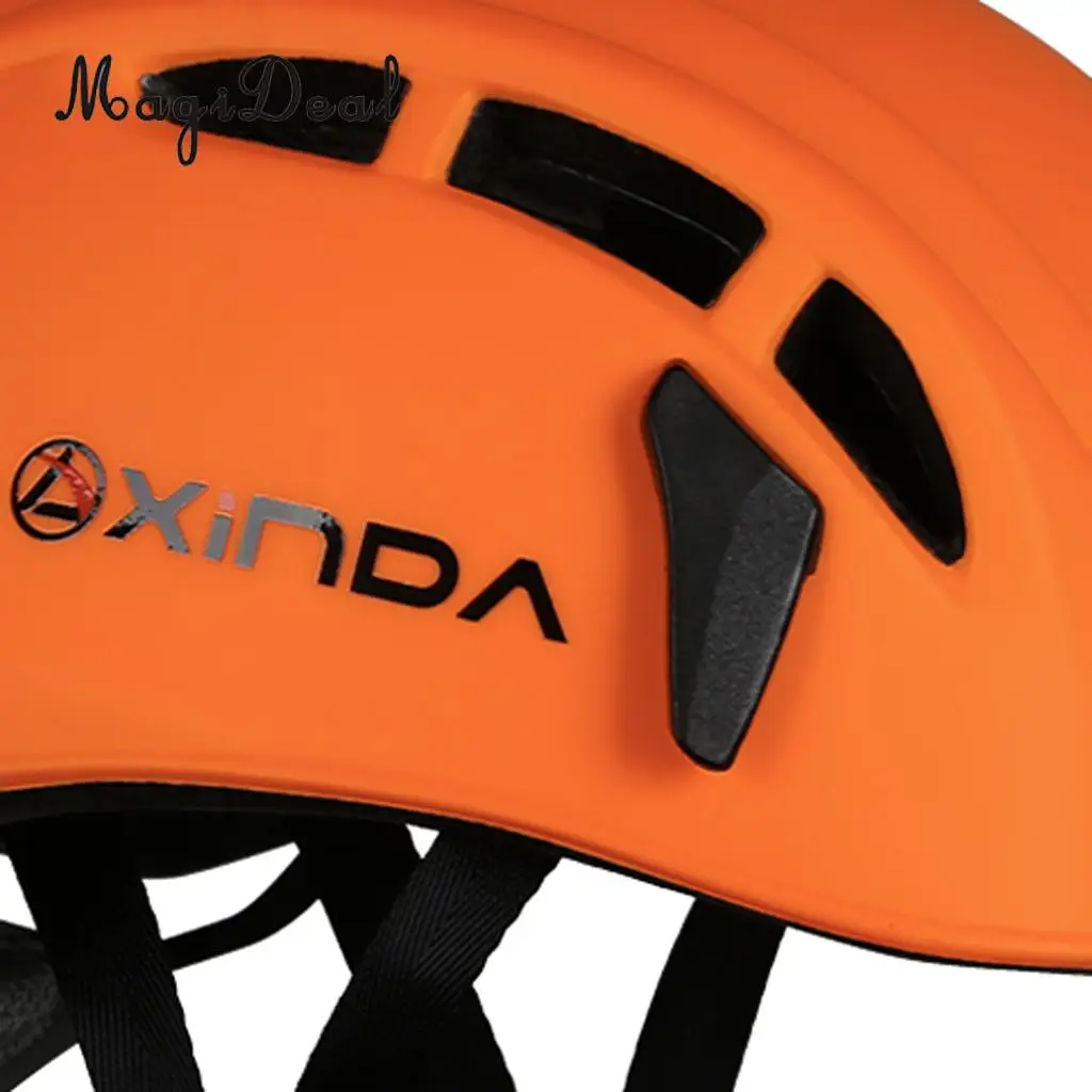 MagiDeal Safety Helmet Rock Climbing Tree Caving Kayaking Rappel Rescue Hard Hat for Outdoor Mountaineer Helmet Protective Gear
