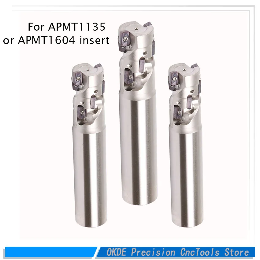 dia=20mm 25mm 32mm 40mm corn milling cutter heavy cutting rough milling