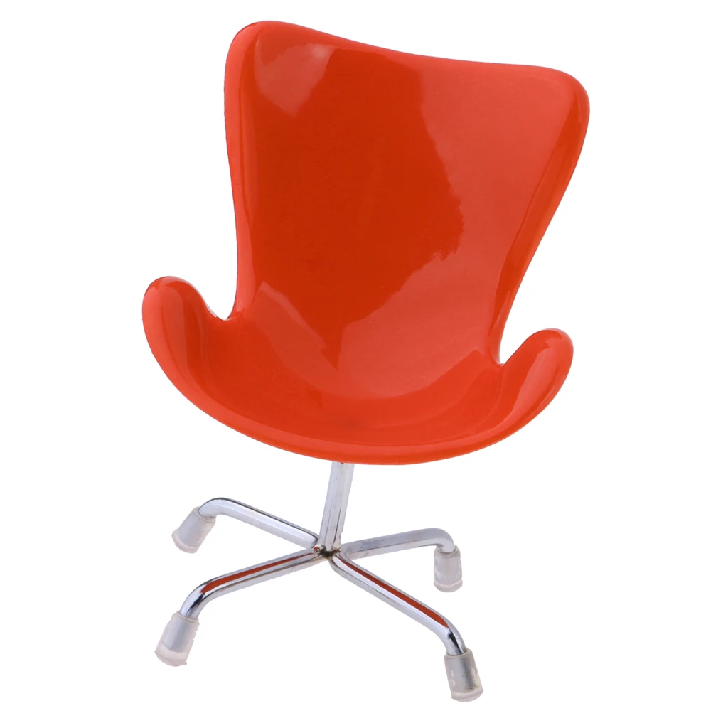 Stylish Plastic Chair Furniture Playsets for Dolls House Toy