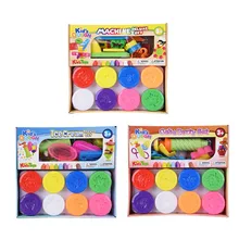 Дети нетоксичные пена fimo polymer clay wheatmeal пластилин play тесто пластилин набор дети рыхлым инструмент формы развивающие игрушки