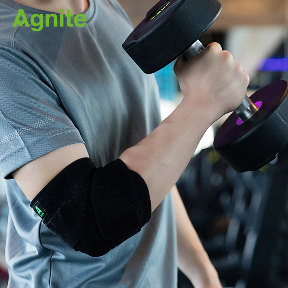 Agnite налокотник 1 шт. регулируемые подлокотники фитнес кинезиологическая лента