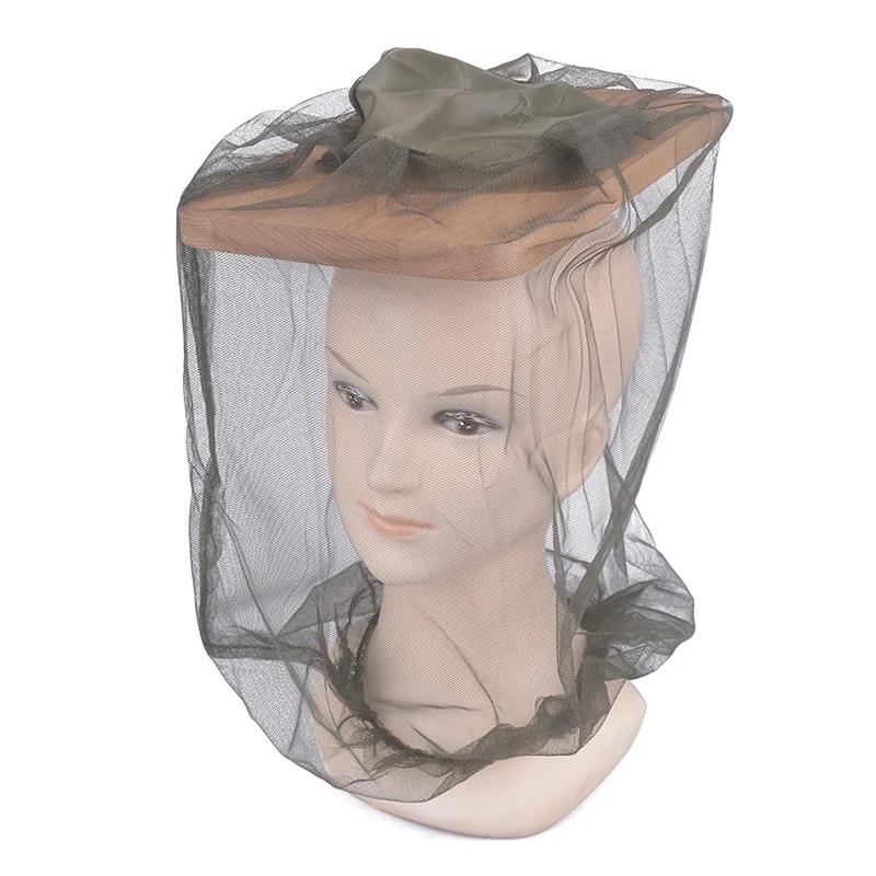 

New Midge Mosquito Insect Hat Fishing Hat Outdoor Fishing Cap Bug Mesh Head Net Face Protector For Travel Camping Cap Hats