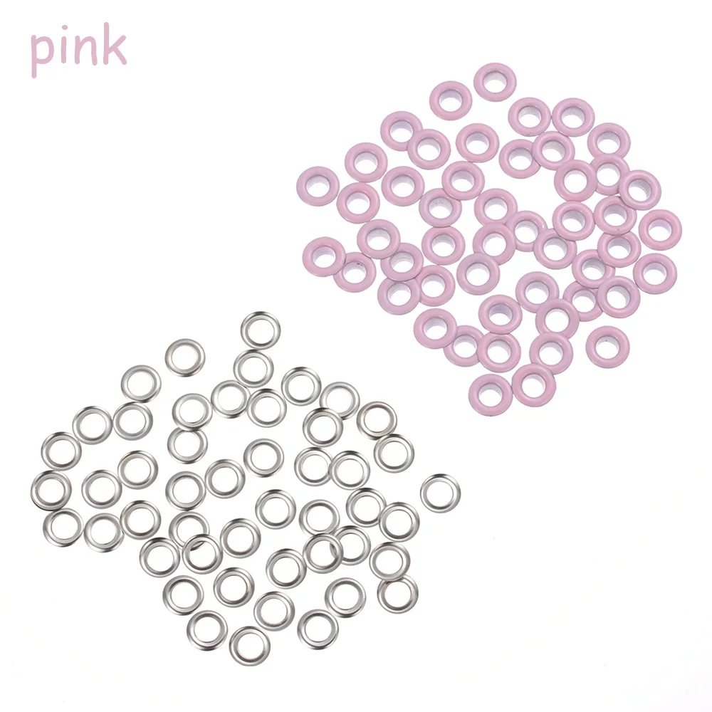 50 комплектов(100 шт.) кожаные кнопки для рукоделия, железная застежка-защелка, заклепки для шитья одежды, одежды, аксессуары для украшения своими руками - Цвет: pink