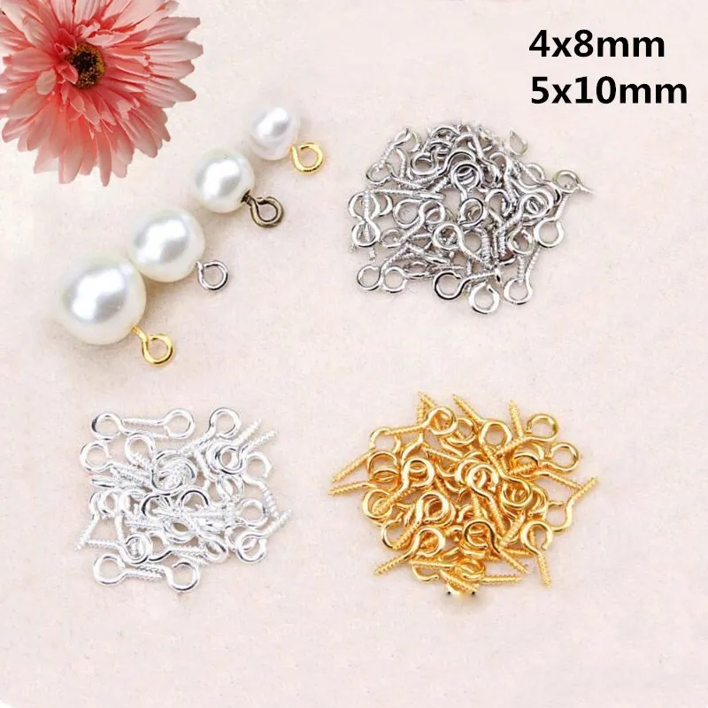 

Hot 50pcs DIY Jewelry Accessories Sheep Eye Screw For Women Handmade Earring Necklace Pendant Toy Jewelry Findings & Components