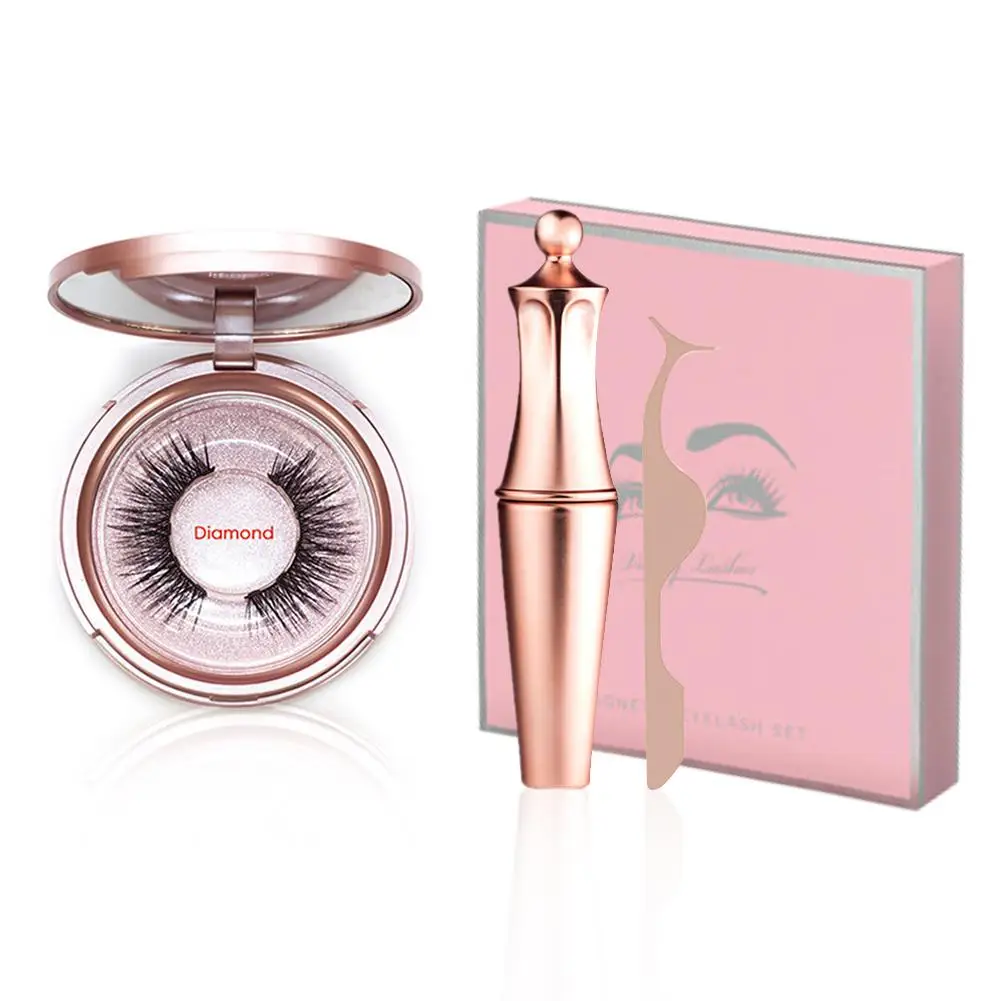 Magnetic Upgrade Model Pink High-end Gift Box Eyeliner Set Magnetic Eyeliner Set Magnetic False Eyelashes Magnetic Upgrade Model Pink High-end Gift Box Eyeliner Set Magnetic Eyeliner Set Magnetic False Eyelashes