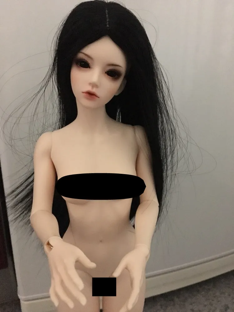 Presente de Aniversário Bebê Pontos Boneca Conjunta Olhos Livres Bjd - sd 4 3 jointed doll