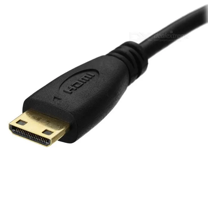 Тип D Micro HDMI v1.4 разъем Женский к type C Mini HDMI Мужской конвертер Кабель-адаптер 20 см