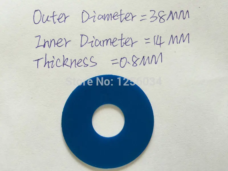 

100 pieces rubber sucker for offset printing machine spareparts 38x14x0.8MM