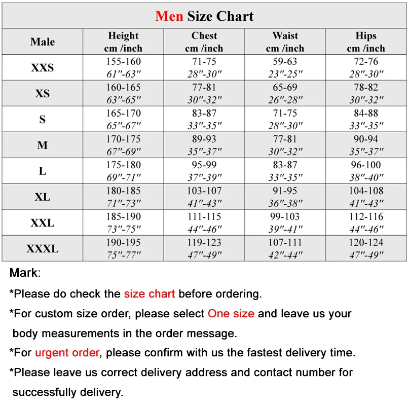 One Piece Anime Size Chart