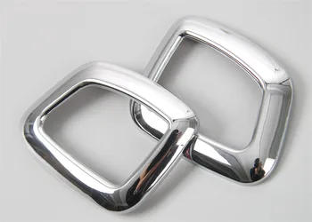 

YAQUICKA 2Pcs/set ABS Interior Car Rear Door Stereo Speaker Stickers Frame Cover Trim Styling For Compass 2017+