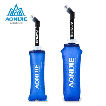 

AONIJIE Outdoor Folding Soft Long Straw Outdoor Drinking Bottle Travel Sport Camping Hiking Water Bag 170ML 250ML 500ml