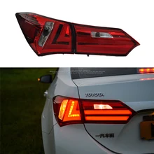 Free Shipping for VLAND car tail lamp for Toyota Corolla LED taillight 2014-2016 for Corolla Altis tail light Red Color Free Shipping for VLAND car tail lamp for Toyota Corolla LED taillight 2014-2016 for Corolla Altis tail light Red Color