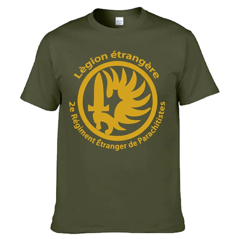

New French Foreign Legion Special Forces War Army T-shirt Men Cotton Short Sleeve T Shirt Tees Tops Homme Camiseta free shipping