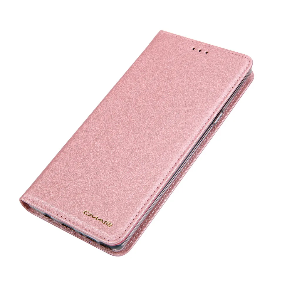 Чехол книжка из шелковой кожи для samsung Galaxy Note 9 Магнитный чехол бумажник Note8 с