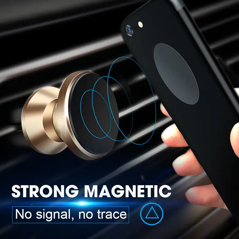 ZNP магнитный автомобильный держатель для телефона для iPhone XS X huawei Air Vent магнитный автомобильный держатель для мобильного телефона