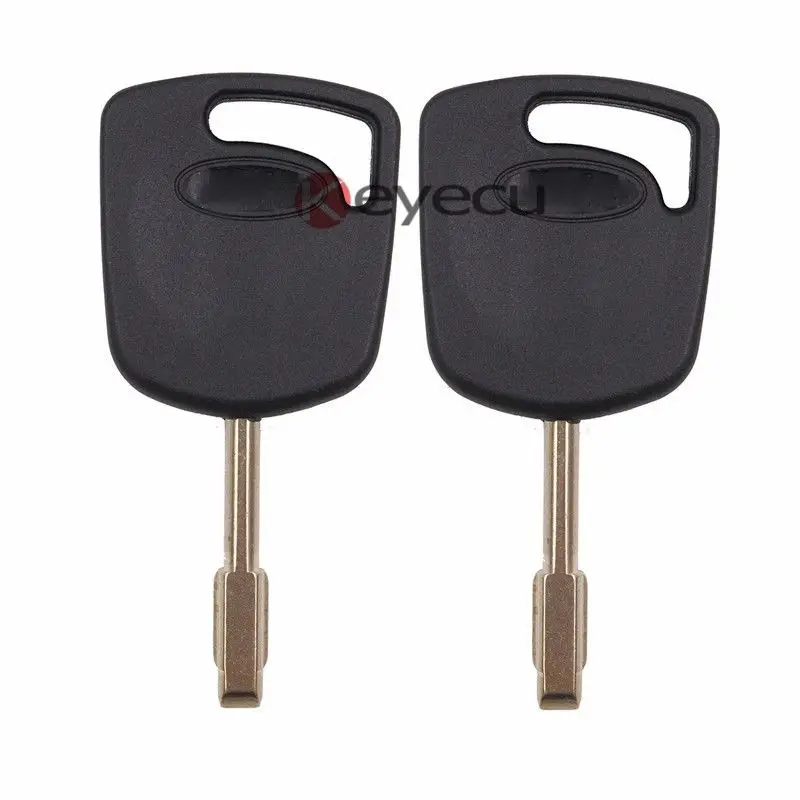 Keyecu 2pcs/lot New Uncut Replacement Transponder Key 4D60 Chip for Jaguar XJ8 X Type S Type