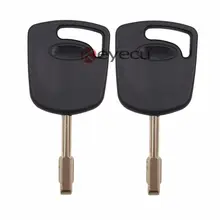 Keyecu 2pcs/lot New Uncut Replacement Transponder Key 4D60 Chip for Jaguar XJ8 X-Type S-Type