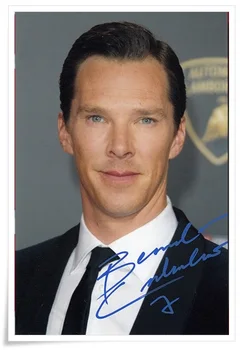 

Benedict Cumberbatch autographed signed photo 4*6 inches freeshipping 01.2017 01