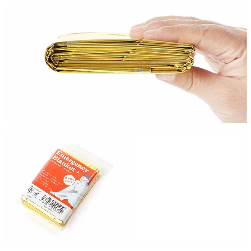 Portable Emergency Blanket Outdoor Waterproof Emergency Space Survival