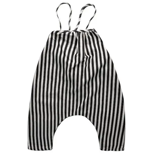 CuteRomperOverallPlaysuits04TBabyGirlBoyToddlerStripedHighQualityClothingBibPantsOutfits