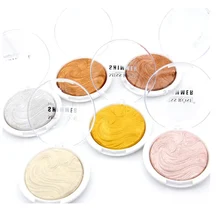 MISS ROSE Brand Shimmer Highlighter Baked Glitter Primer Bronzer Contour Powder Face Makeup 6 Colors Cosmetics Highlight 120pcs