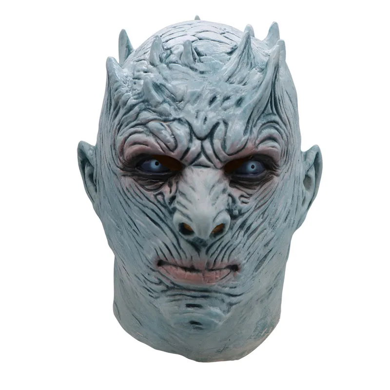 Game of Thrones Night King Cosplay Masks Full Face Zombie Latex Mask for Halloween (6)