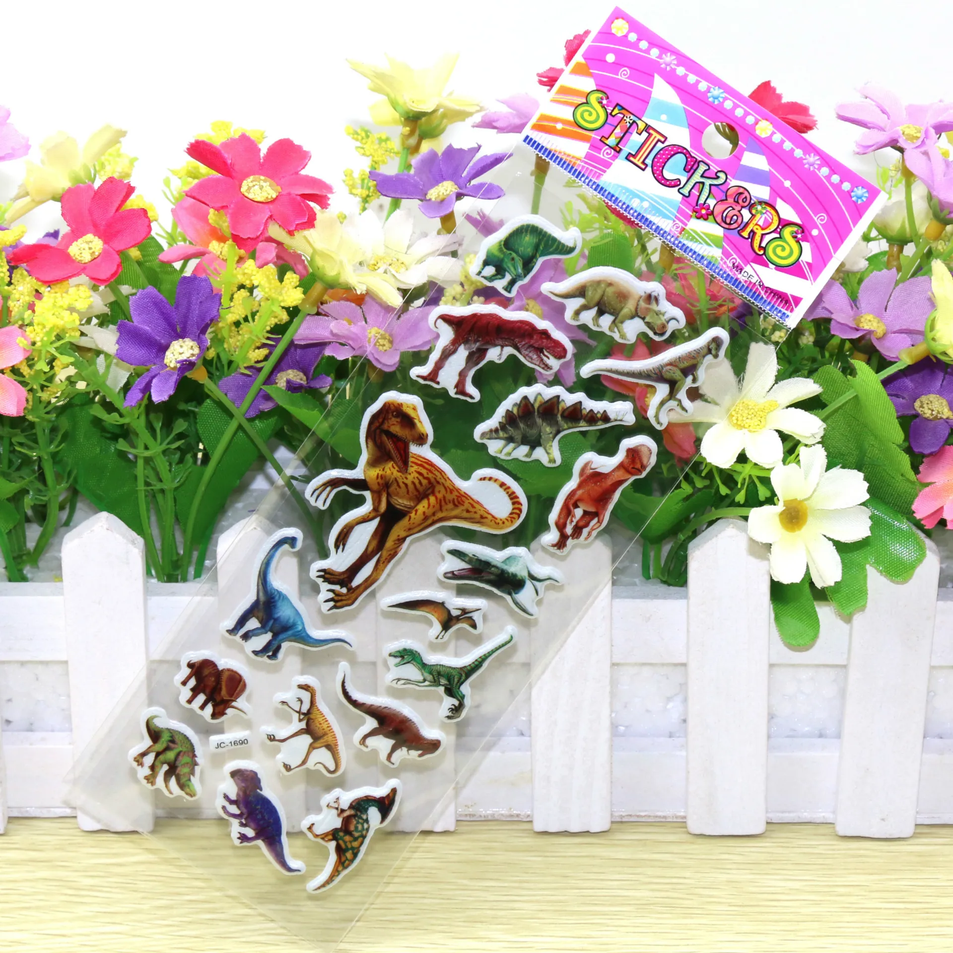 12 Sheets/Set 3D Dinosaur Kids Stickers Toys for Children Notebook Cartoon Mini Sticker Scrapbooking Diary Label Home WallDecor 12 Sheets/Set 3D Dinosaur Kids Stickers Toys for Children Notebook Cartoon Mini Sticker Scrapbooking Diary Label Home WallDecor