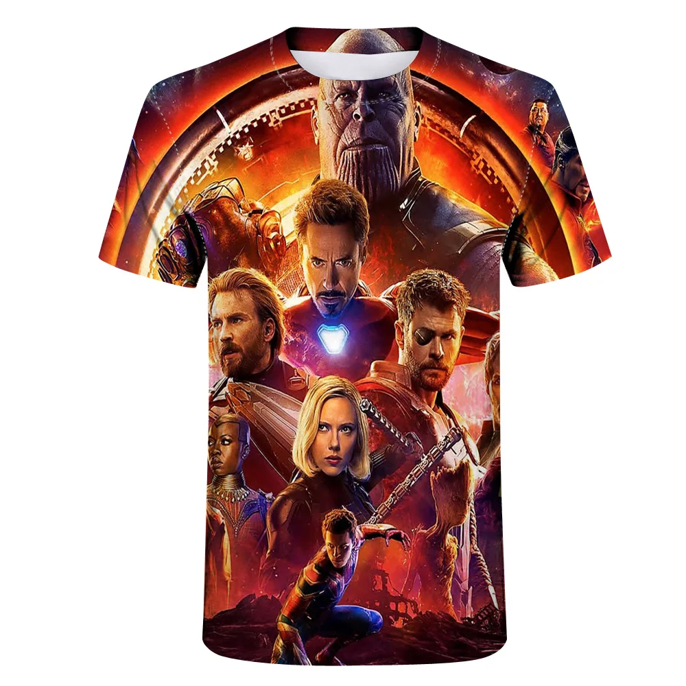2019 Neweset Avengers4 Endgame футболка для мужчин/wo мужчин Железный человек Капитан Америка