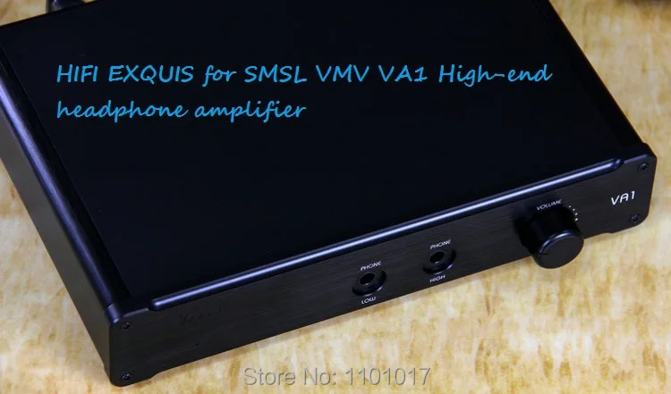 

SMSL VMV VA1 HD Balanced Headphone Amplifier HIFI EXQUIS XLR input VA-1 Headset AMP