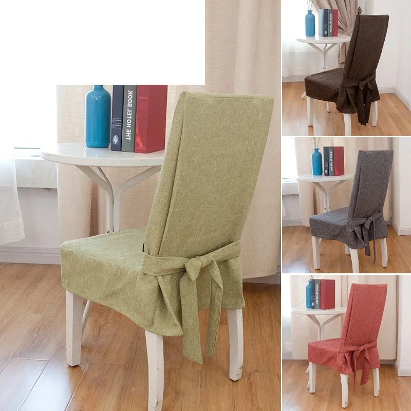 

Customize chair cover one piece dining chair cover rustic