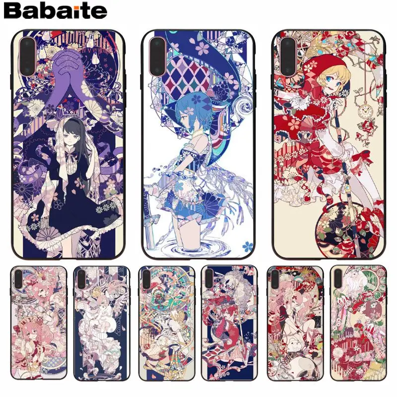 Babaite Anime illustration High Quality Phone Accessories Case for Apple iPhone 8 7 6 6S Plus X XS MAX 5 5S SE XR Cellphones