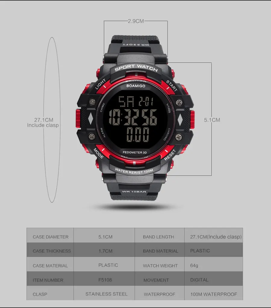 02BOAMIGO Analog Digital Plastic Men Watches LED Light Counter Wrist Durable and Useful Wearable Devices Sport WristWatches Clocks (18)