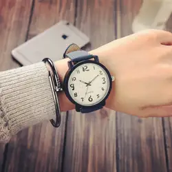 Часы женские модные часы 2018 Ретро Радуга Дизайн Кожаный ремешок аналоговые сплава кварцевые наручные часы Orologio студенты подарок часы