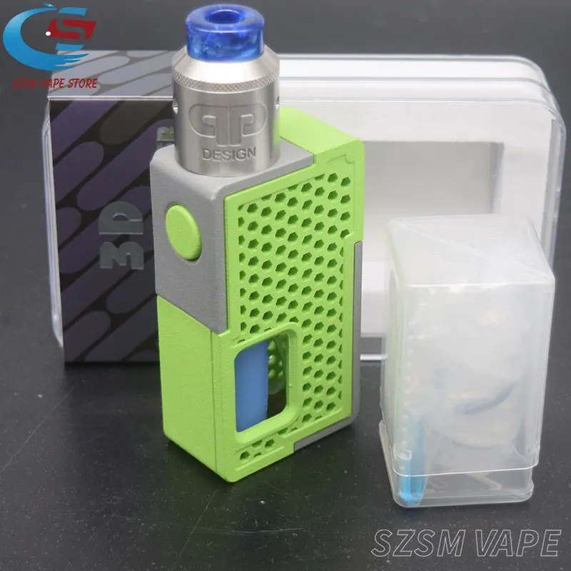 Fogger xbox Mechanical Squonk Box mod с QP KALI V2 RDA kit 8 мл силиконовая бутылка 18650 20700 батарея Автоматическая регулировка Vape Mod