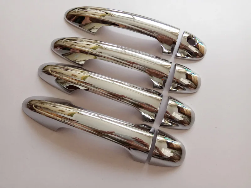 For toyota rav4 2014+ hilux revo innova fortuner 2016 +  ABS CHROME DOOR HANDLE COVER Auto ACCESSORIES Free shipping (7)