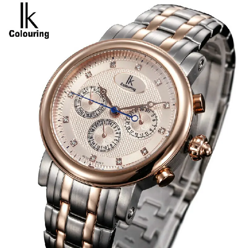 For multifunctional male watch casual mens watch ik fully automatic mechanical watch