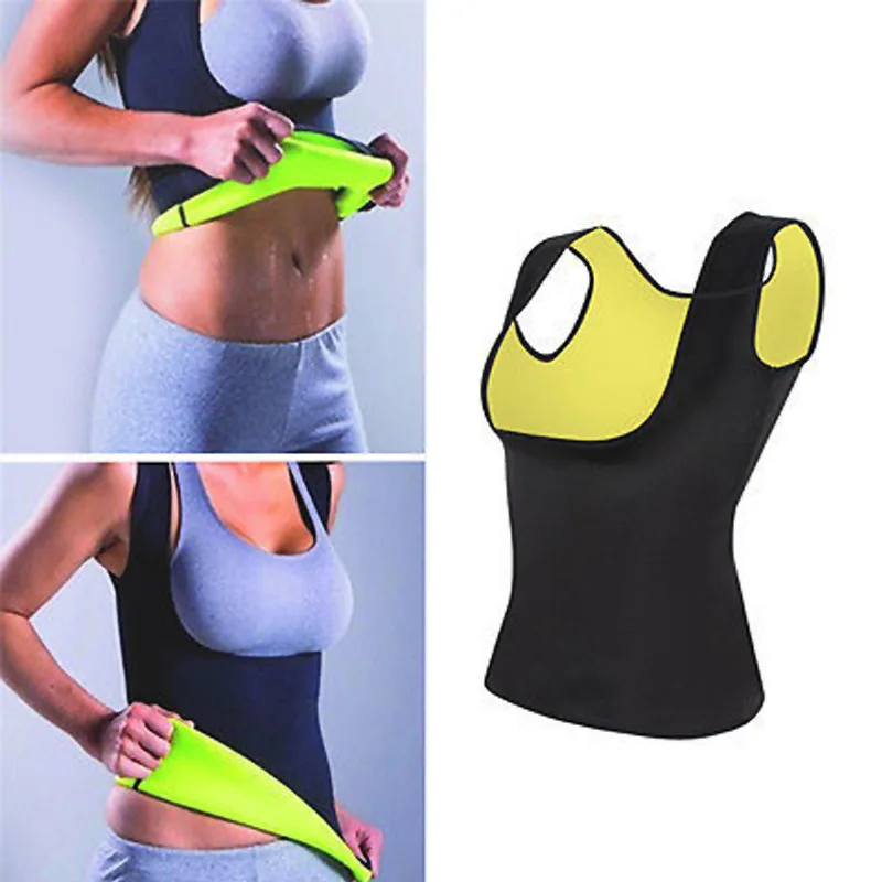 Hot Women Shapers Slimming Waist Slim Vest Plus Size Shape Tops Vest Waist Trainer Shapewear Tank Top Workout Corset Underbust