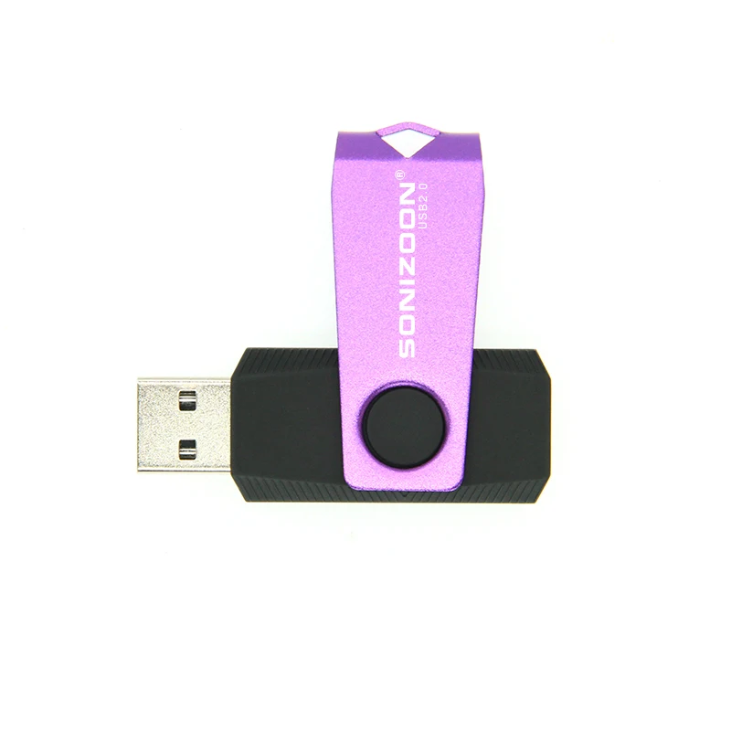 USB флеш-накопитель 32 ГБ флеш-накопитель USB2.0 32 ГБ флеш-накопитель USB 32 ГБ флеш-накопитель под заказ usb флеш-накопитель SONIZOON XEZUSB2.0 - Цвет: Фиолетовый