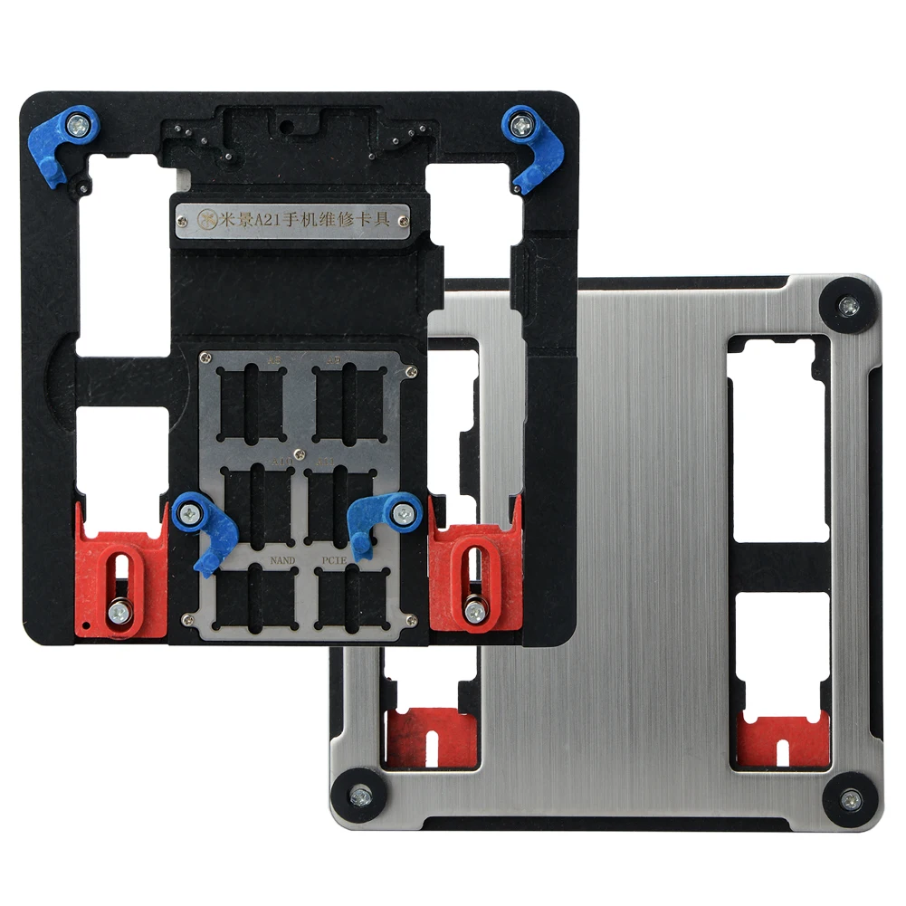 

9 in1 Mobile Phone Repair Motherboard Fixture For iphone 5s 6g 6sp 7 7p 8 Plus IC Chip PCB Board Holder A21 multi-purpose Tool
