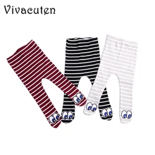 Хлопковые детские колготки для новорожденных; узкие брюки; осенние детские колготки для мальчиков и девочек; эластичные брюки для девочек с открытым шаговым швом; одежда