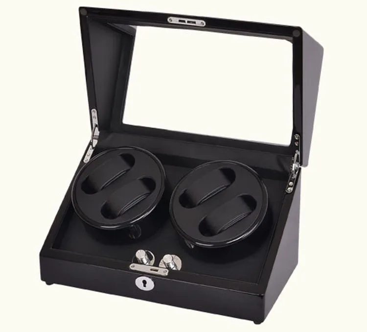 Professional High Quality 4+0 Cherry Wooden Watch Winderwatch winder