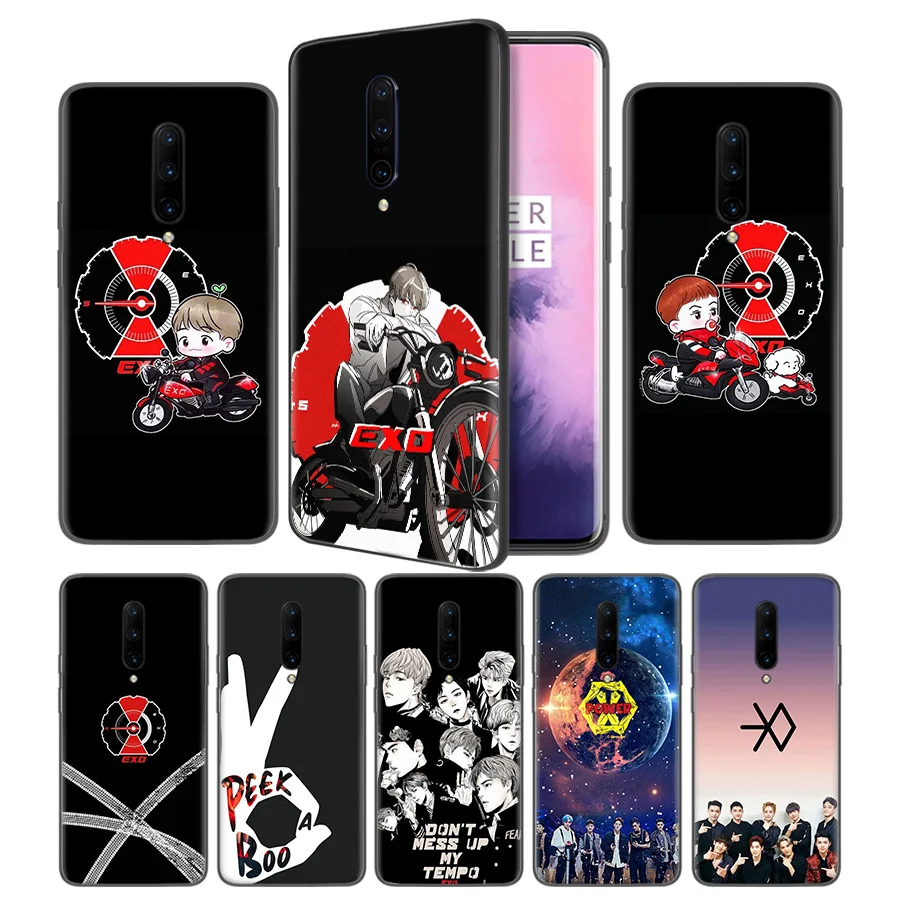 EXO 5 Don t Mess Up My Tempo Soft Black Silicone Case Cover for font b