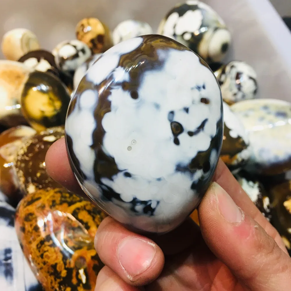 

Natural crystal raw stone ocean jasper beautiful gem