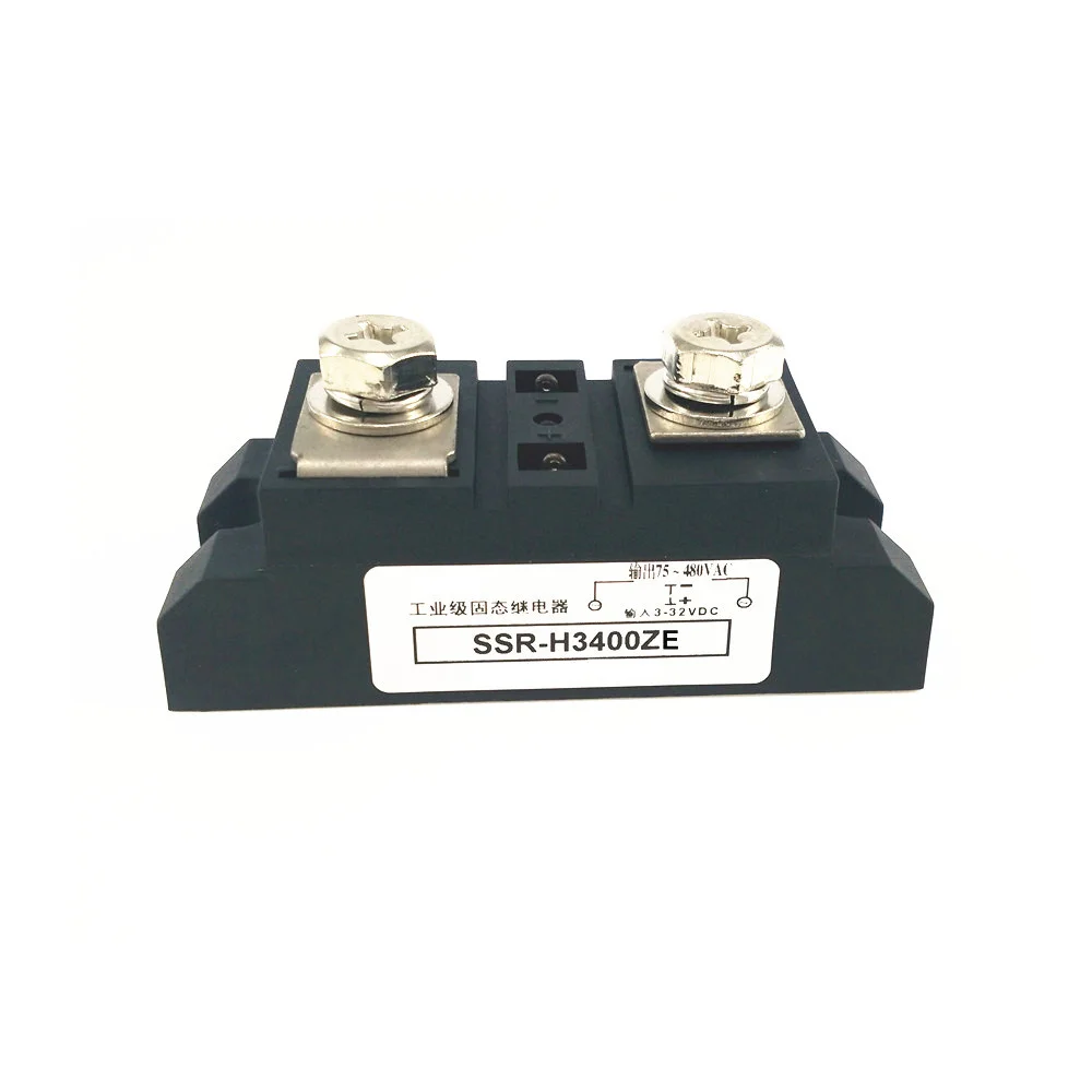 Single Phase Industrial Solid State Relays 400A H3400 480VAC SSR